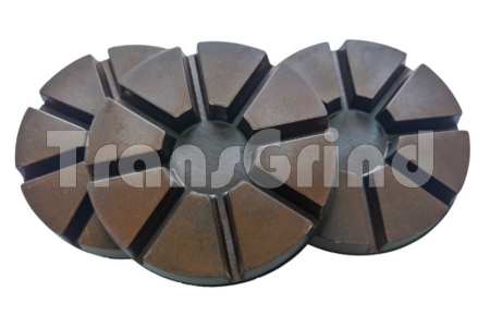 hybrid dry polishing pad