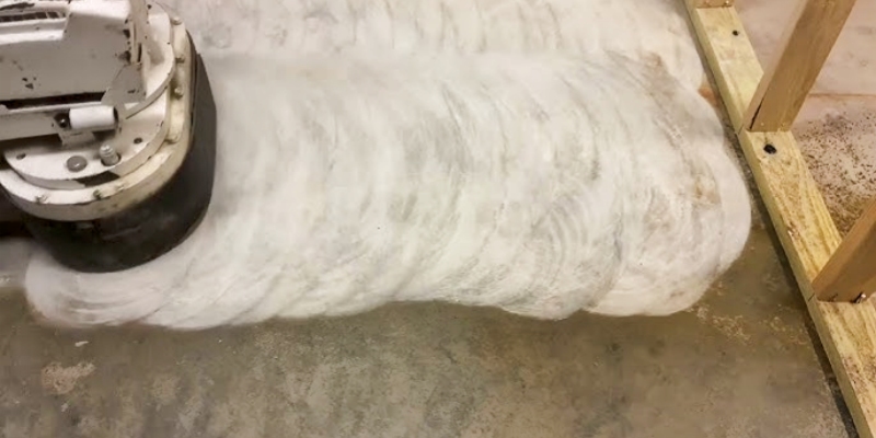 grind hard concrete floor