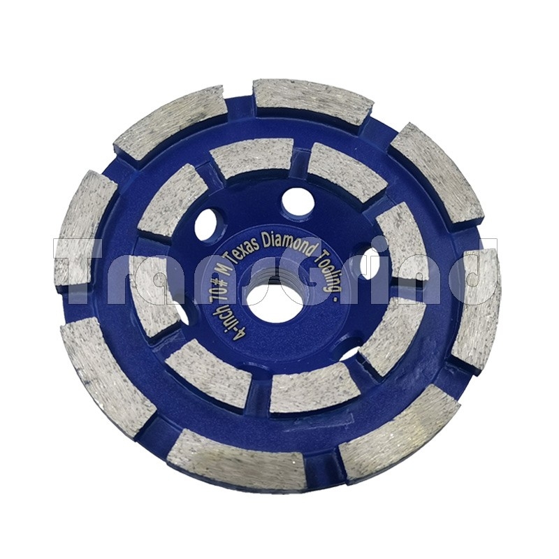китай Double Row Grinding Cup Wheel For Concrete производитель