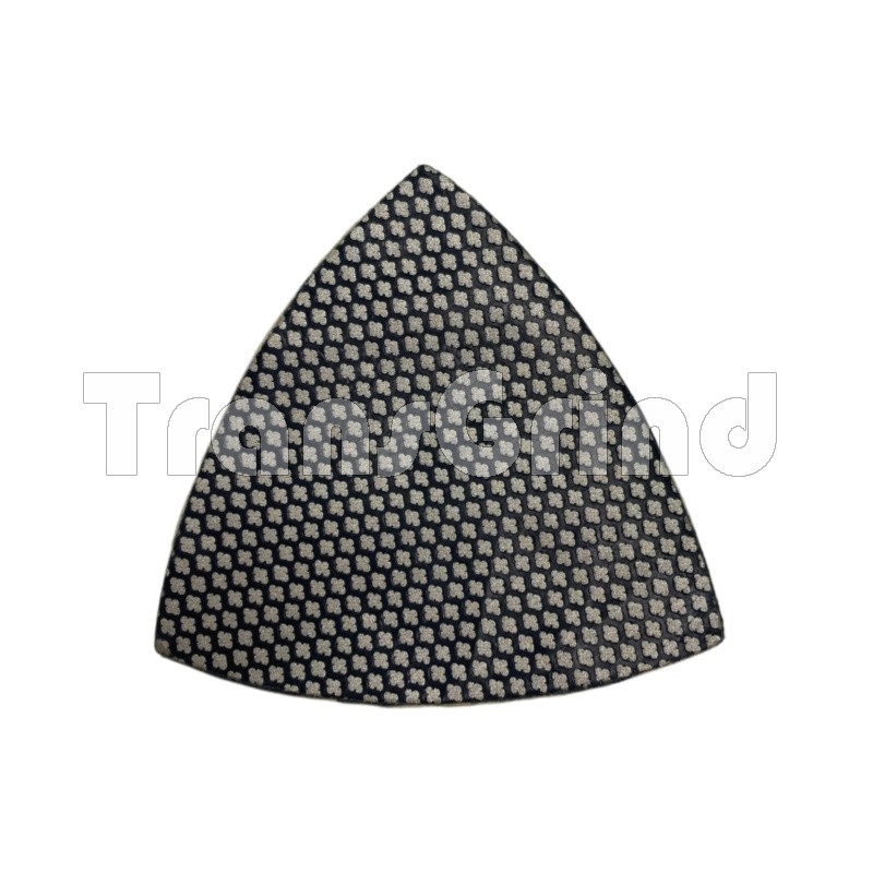 Triangular Electroplated Polishing Pad