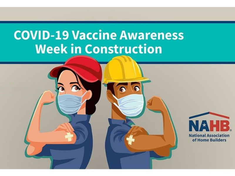  Нахб .Держит Covid-19 Неделя осведомленности вакцины