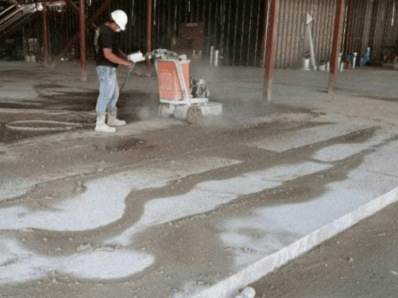 Как шлифовать мягкий бетон?
